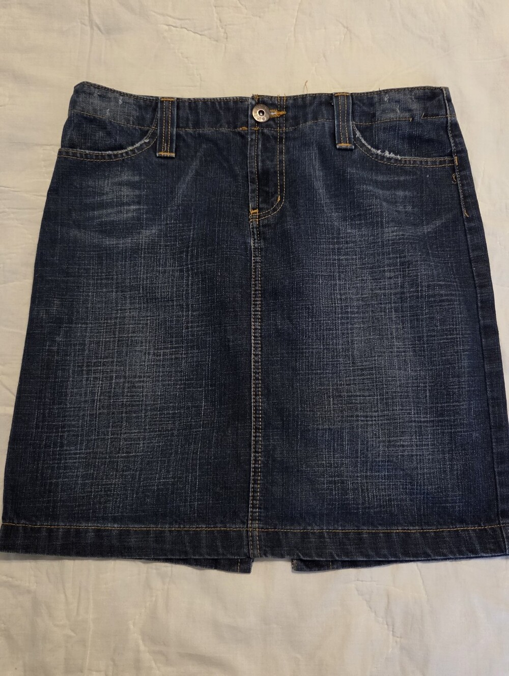 Vintage Y2K LEI Denim Cargo Skirt